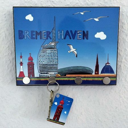 Ferienwohnung "Krabbe" 브레머하펜 외부 사진