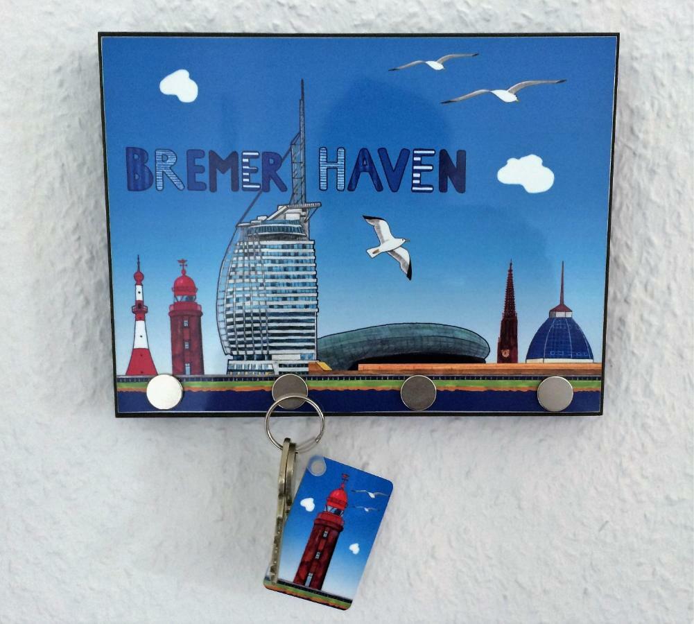 Ferienwohnung "Krabbe" 브레머하펜 외부 사진